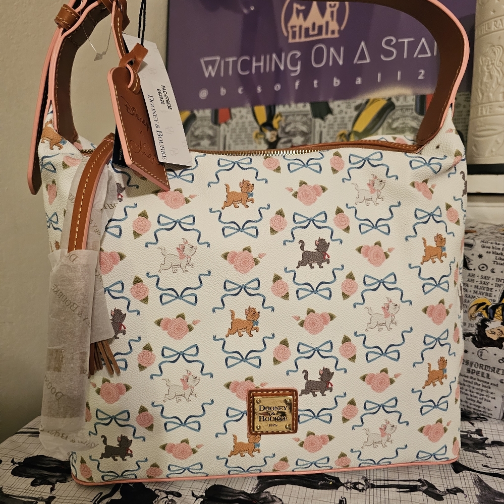 NWT Disney Aristocats Dooney & Bourke Bag. The Aristocats By Ann Shen - Hobo